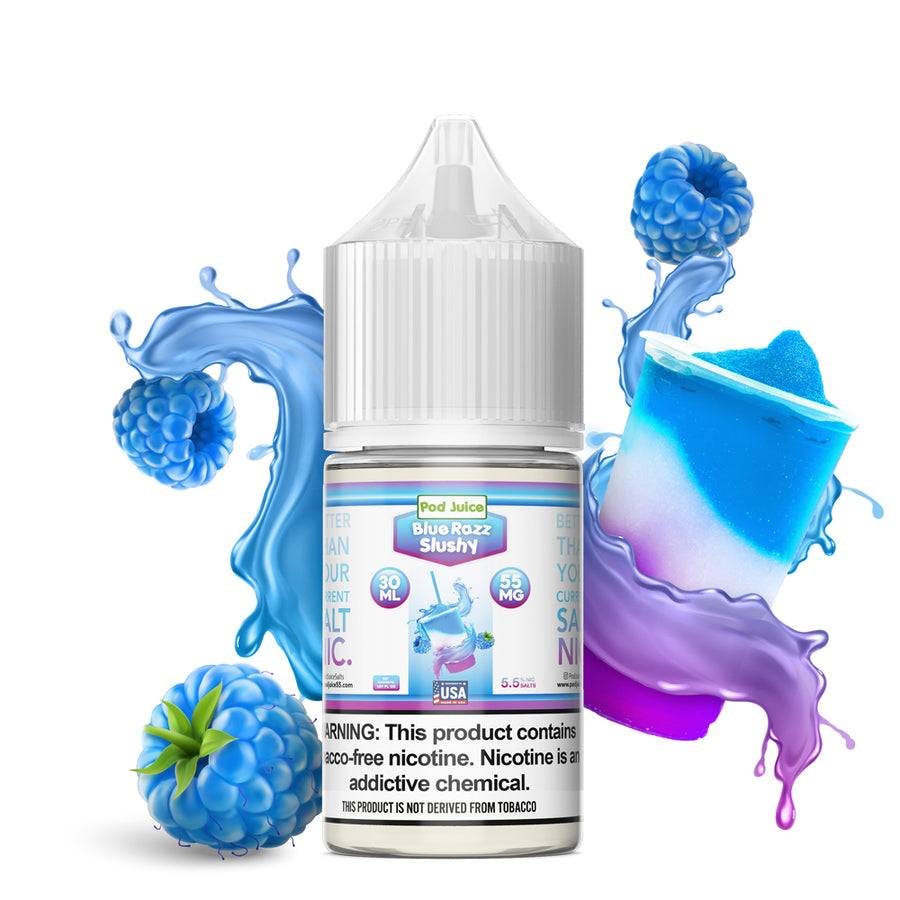 POD JUICE Blue Razz Slushy Freeze 30ML SALT-NIC Buy Online At Best Price in Pakistan