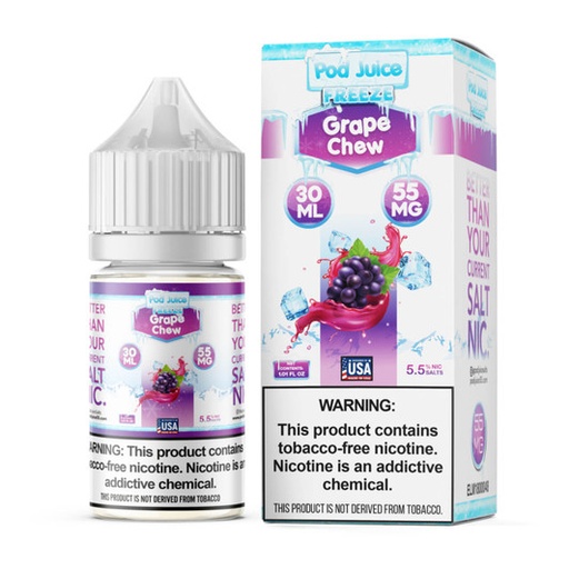 POD JUICE Grape Chew Freeze 30ML SALT-NIC Buy Online At Best Price in Pakistan